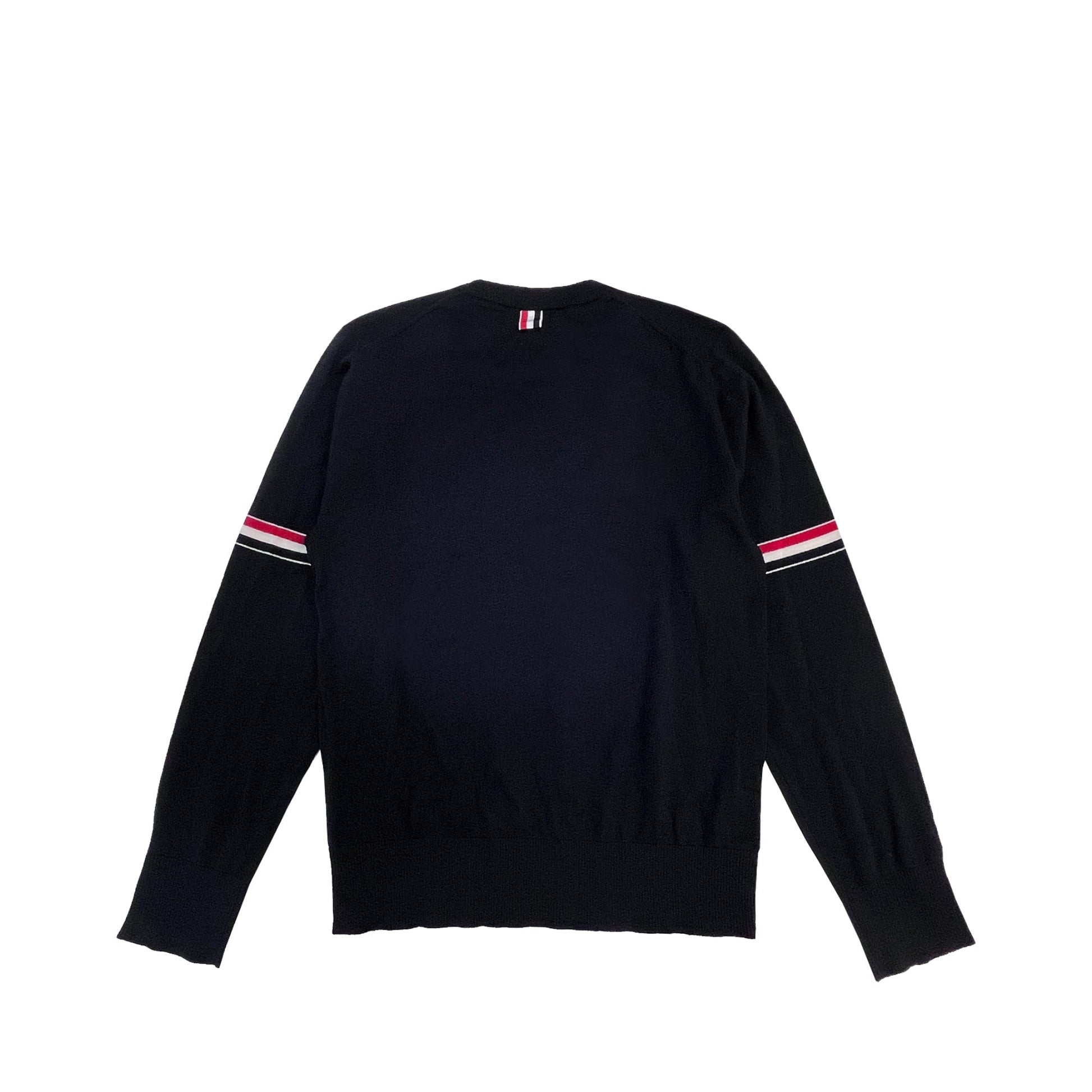 Thom Browne Rwb Stripe Jumper | Designer code: MKA412AY1014 | Luxury Fashion Eshop | Lamode.com.hk