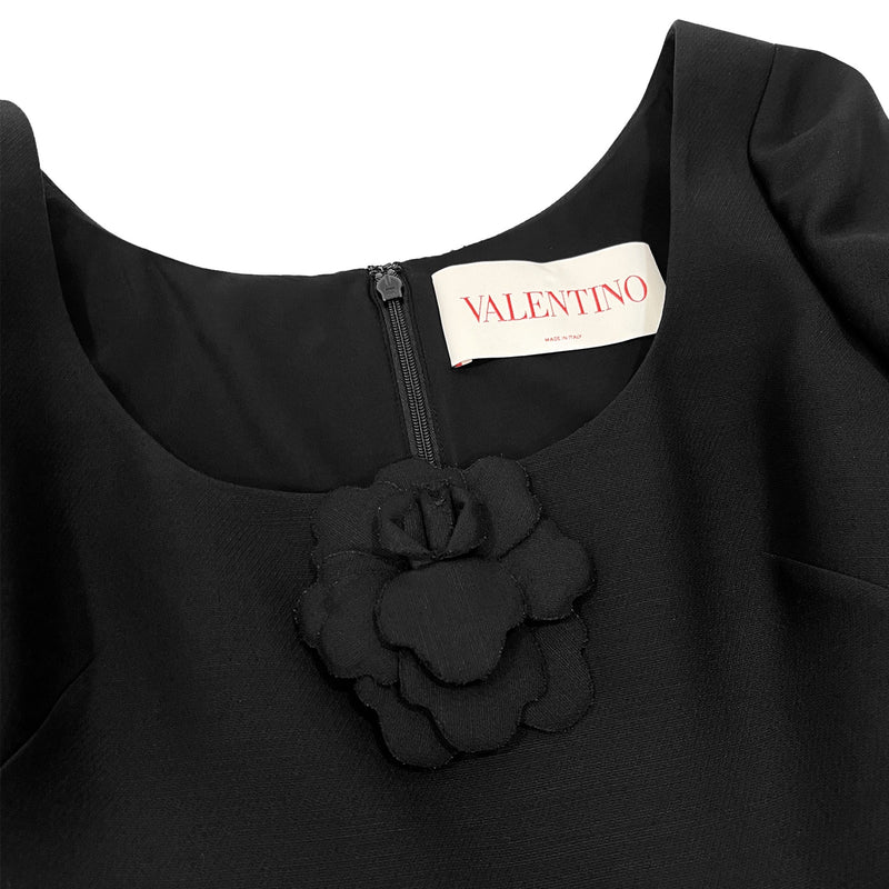 Valentino Dress With Ruffles | Designer code: XB3VAXV61CF | Luxury Fashion Eshop | Lamode.com.hk