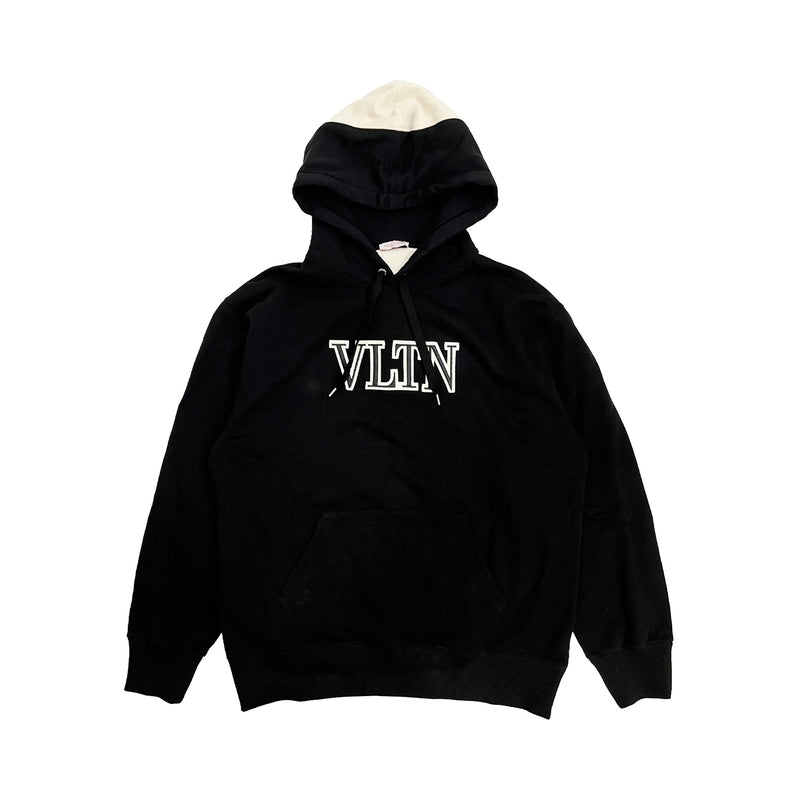 Valentino Vltn Two Tone Hoodie | Designer code: 1V3MF23C8Q3 | Luxury Fashion Eshop | Lamode.com.hk
