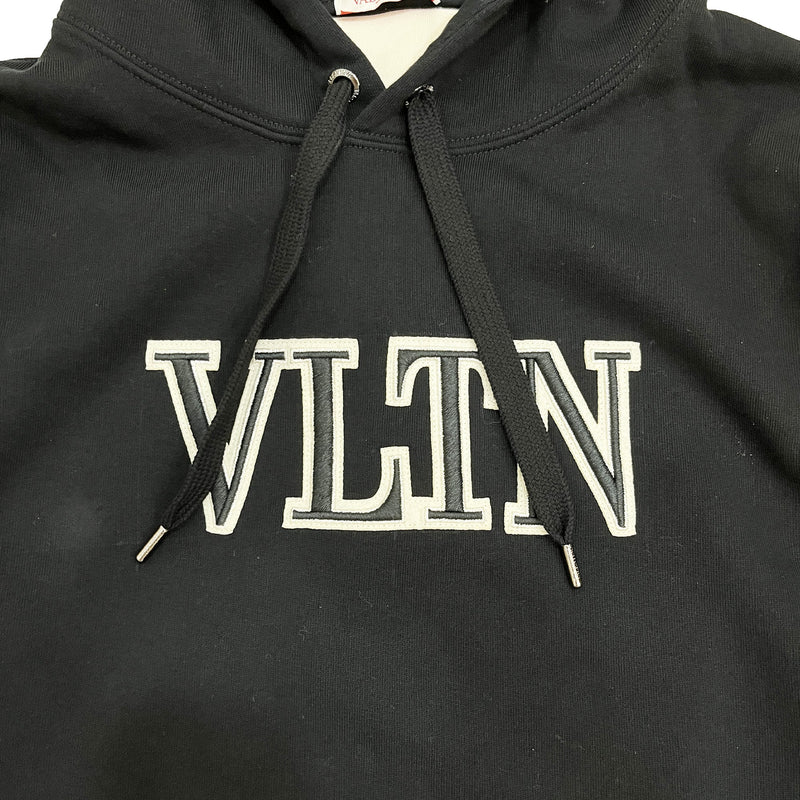 Valentino Vltn Two Tone Hoodie | Designer code: 1V3MF23C8Q3 | Luxury Fashion Eshop | Lamode.com.hk