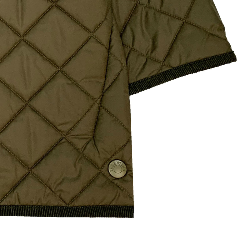 Valentino Diamond Quilted Jacket | Designer code: 1V3CLA128K9 | Luxury Fashion Eshop | Lamode.com.hk