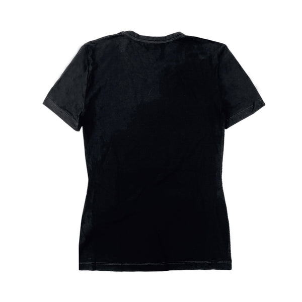 Versace Crystal Embellished Medusa Head T-shirt | Designer code: 10041511A00769 | Luxury Fashion Eshop | Lamode.com.hk