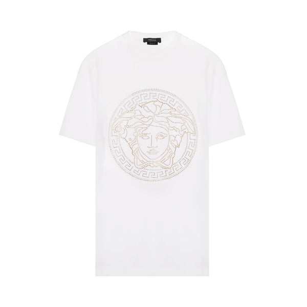 Versace Medusa Logo T-shirt | Designer code: A77987A201952 | Luxury Fashion Eshop | Lamode.com.hk