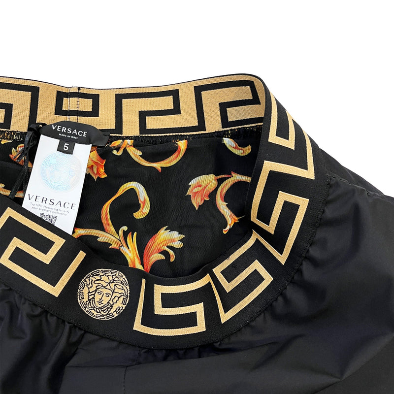 Versace Medusa And Greek Key Swim Shorts | Designer code: ABU01023A232415 | Luxury Fashion Eshop | Lamode.com.hk