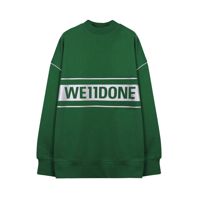 We11done Print Sweatshirt | Designer code: WDSS519048 | Luxury Fashion Eshop | Lamode.com.hk