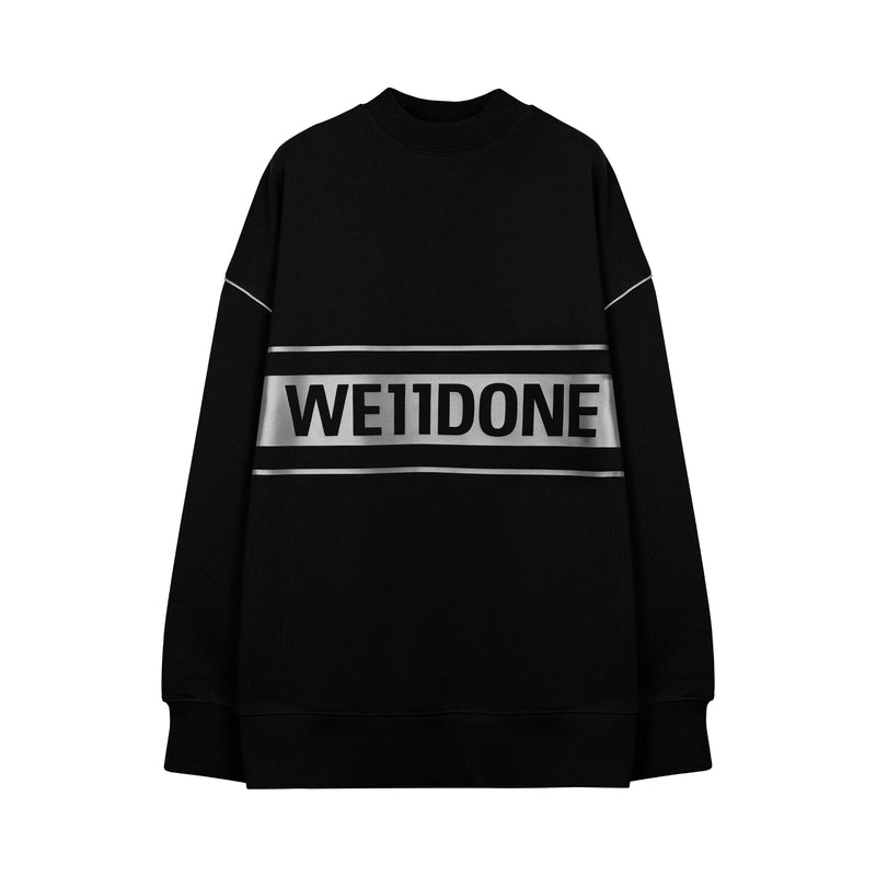 We11done Print Sweatshirt | Designer code: WDSS519048 | Luxury Fashion Eshop | Lamode.com.hk