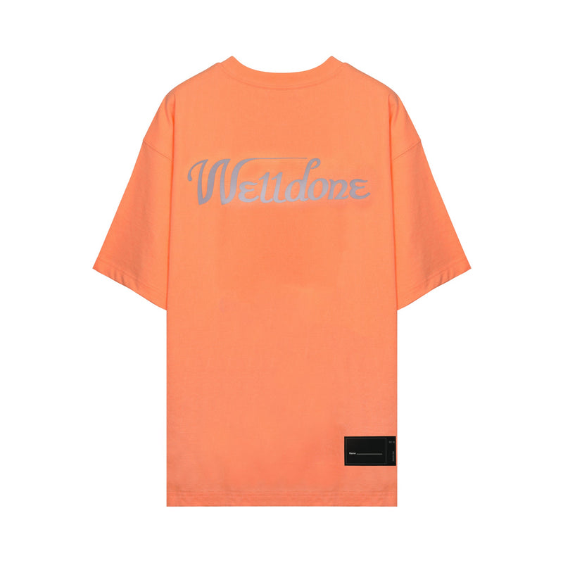 We11done Logo Print Oversized T-shirt | Designer code: WDTP519930 | Luxury Fashion Eshop | Lamode.com.hk
