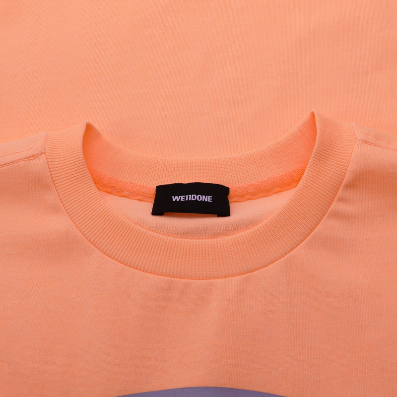 We11done Logo Print Oversized T-shirt | Designer code: WDTP519930 | Luxury Fashion Eshop | Lamode.com.hk