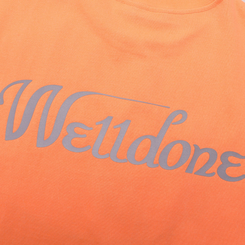 We11done Logo Print Oversized T-shirt | Designer code: WDTP519930 | Luxury Fashion Eshop | Lamode.com.hk