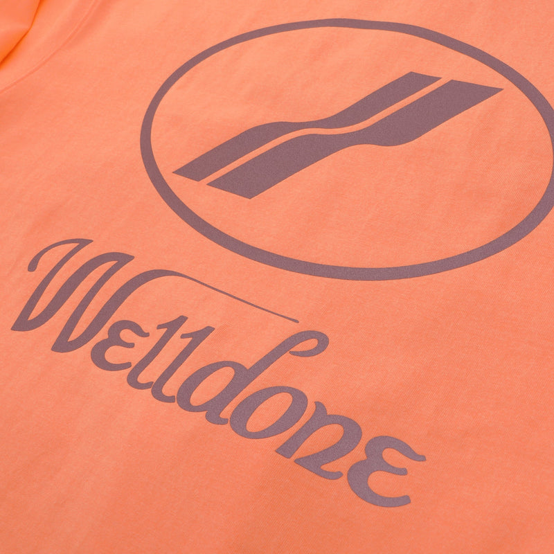 We11done Logo Print Oversized T-shirt | Designer code: WDTP519930 | Luxury Fashion Eshop | Lamode.com.hk