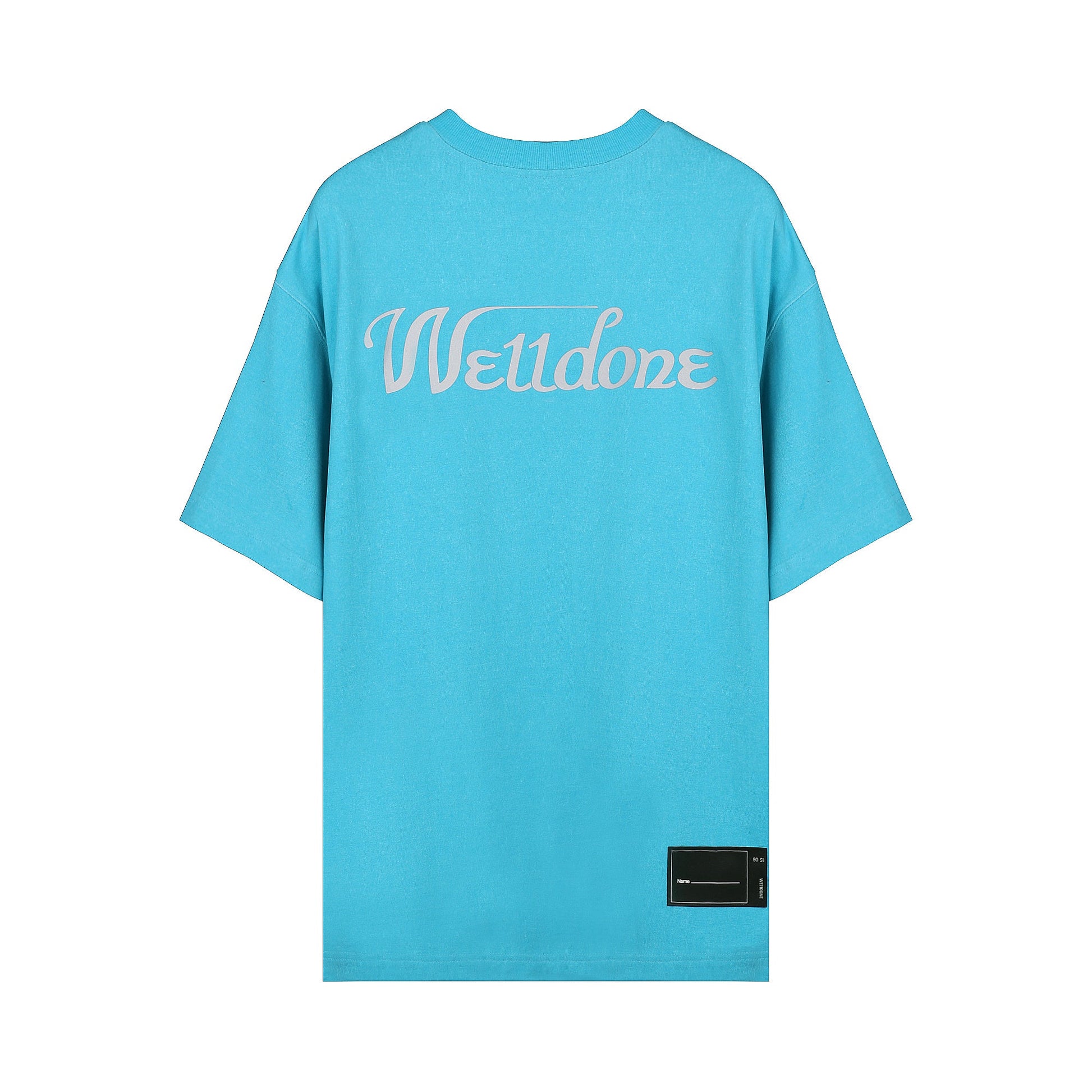 We11done Logo Print Oversized T-shirt | Designer code: WDTP519930 | Luxury Fashion Eshop | Lamode.com.hk