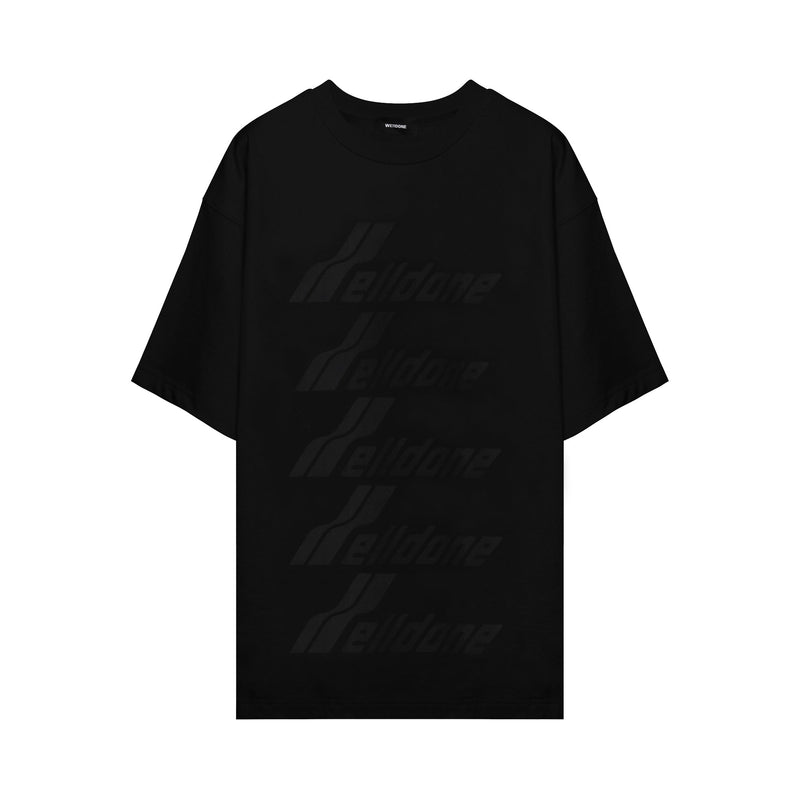 We11done Oversized Logo Print T-shirt | Designer code: WDTP620074 | Luxury Fashion Eshop | Lamode.com.hk