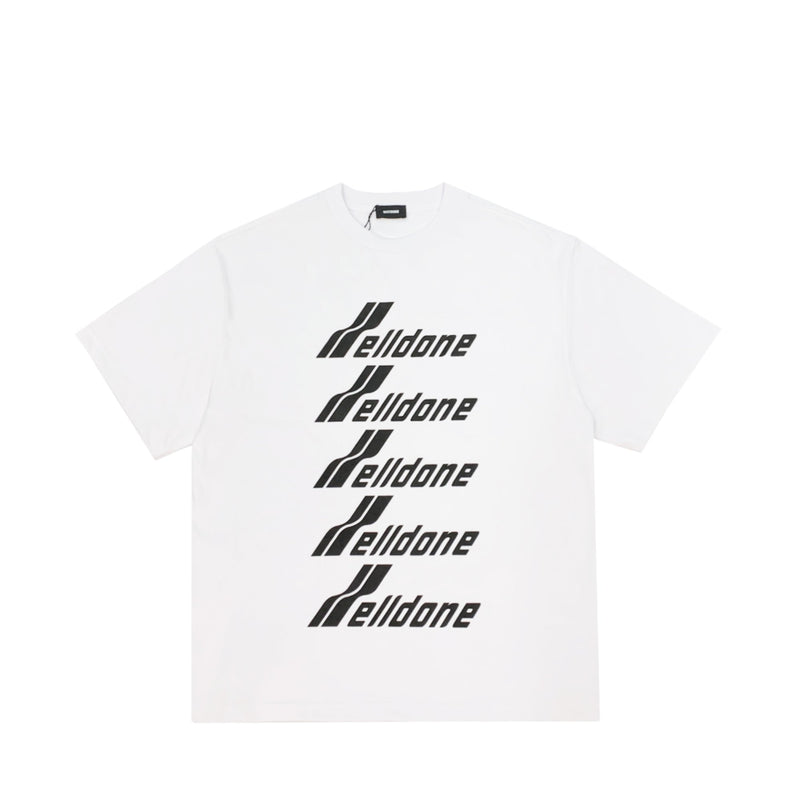 We11done Oversized Logo Print T-shirt | Designer code: WDTP620074 | Luxury Fashion Eshop | Lamode.com.hk