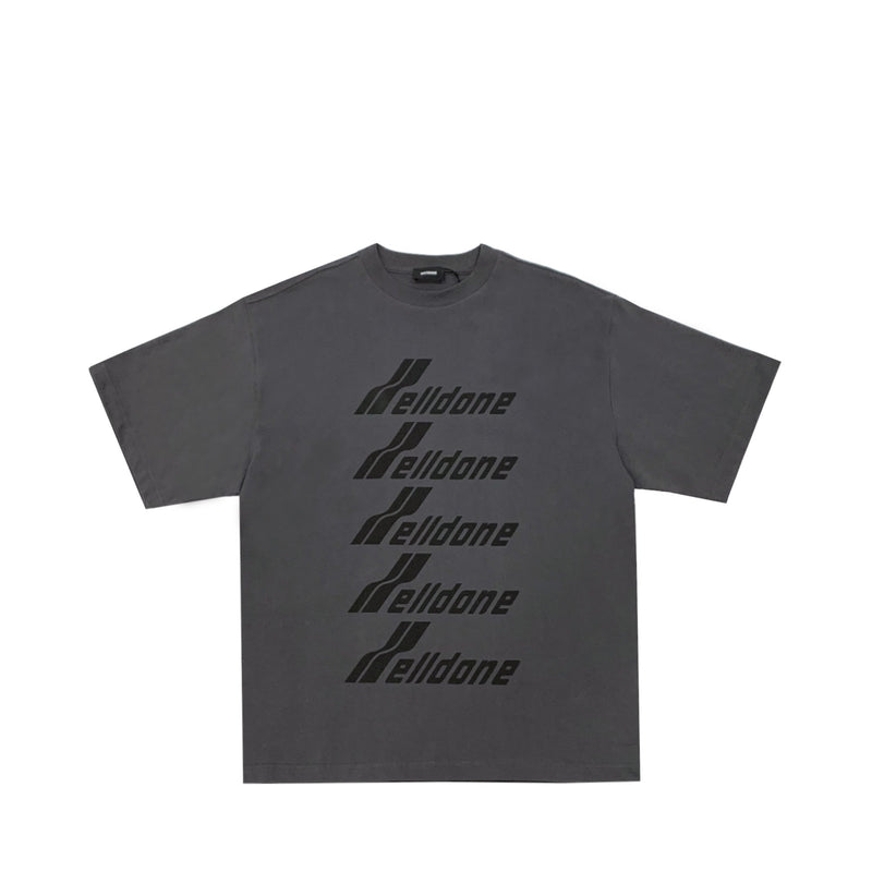 We11done Oversized Logo Print T-shirt | Designer code: WDTP620074 | Luxury Fashion Eshop | Lamode.com.hk