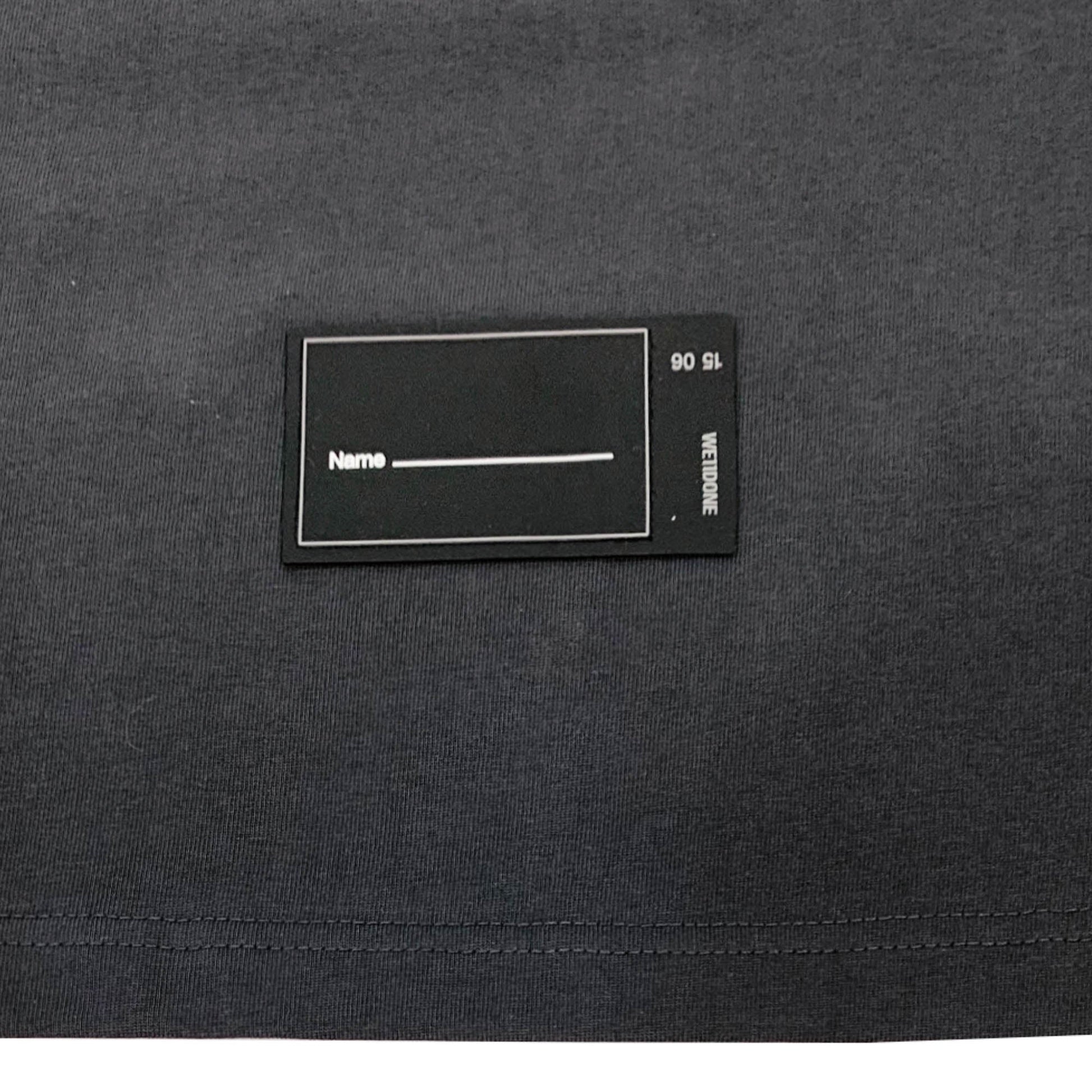 We11done Oversized Logo Print T-shirt | Designer code: WDTP620074 | Luxury Fashion Eshop | Lamode.com.hk