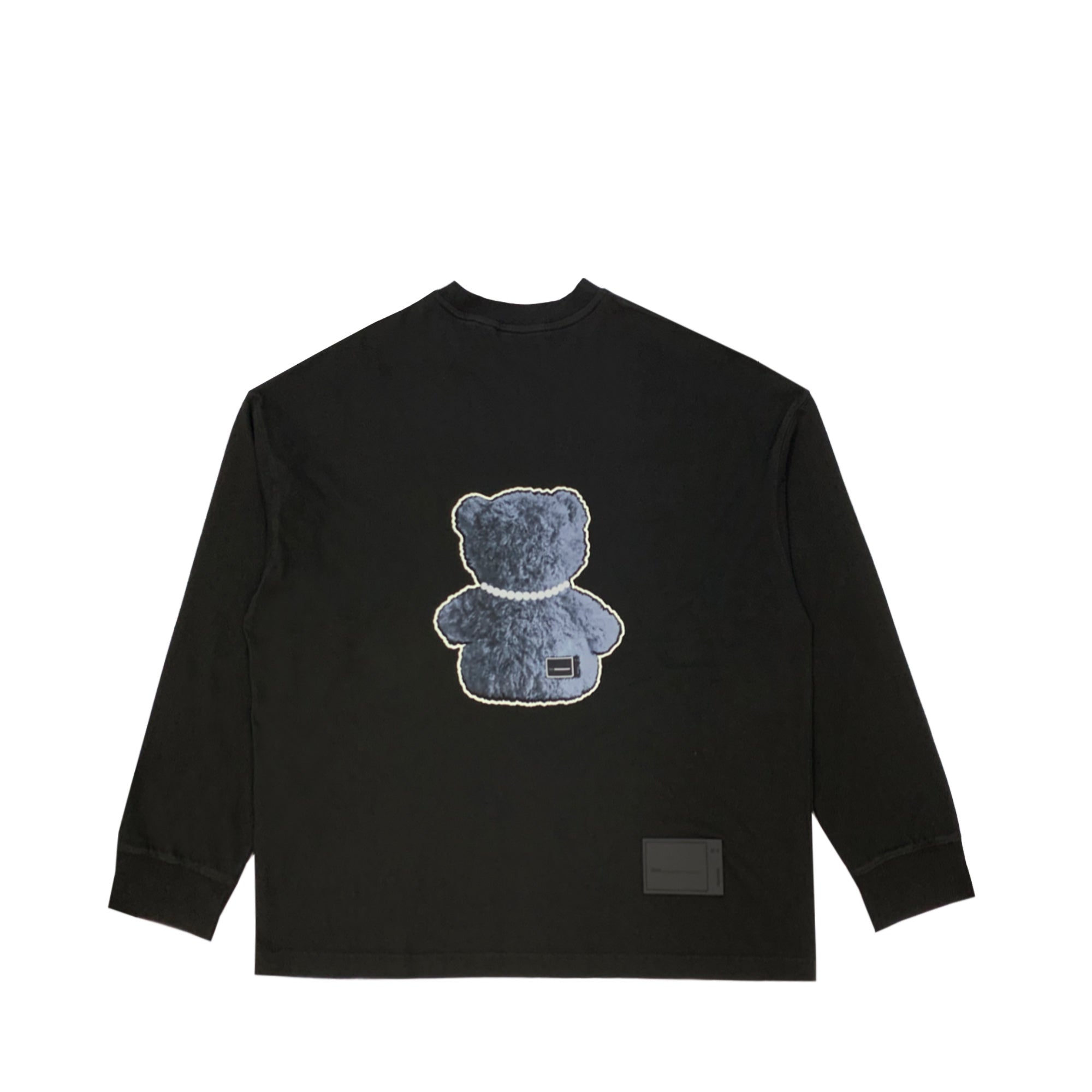 【関税込み】We11done ブラック Teddy Bear プリントTシャツ we11done Embroidered Teddy T-shirt - Black | Garmentory