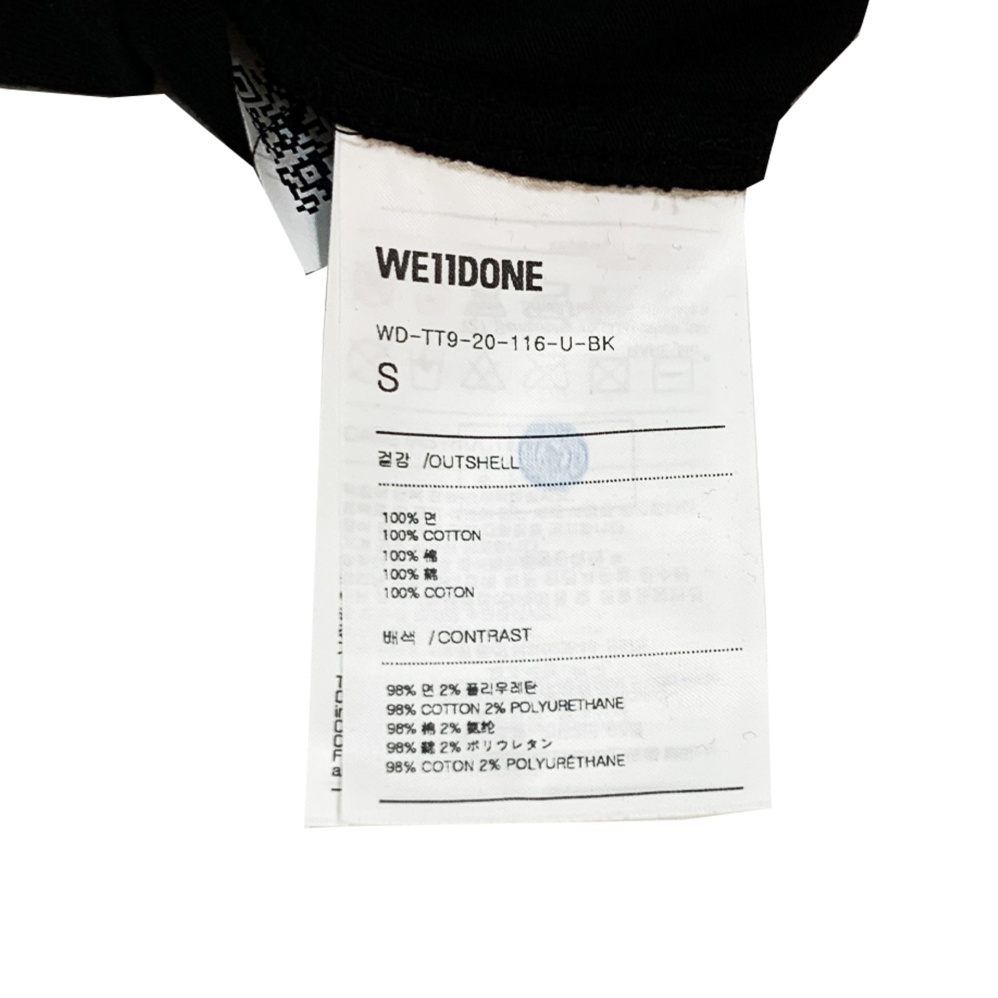 We11done Teddy Bear Printed T-shirt | Designer code: WDTT920116 | Luxury Fashion Eshop | Lamode.com.hk