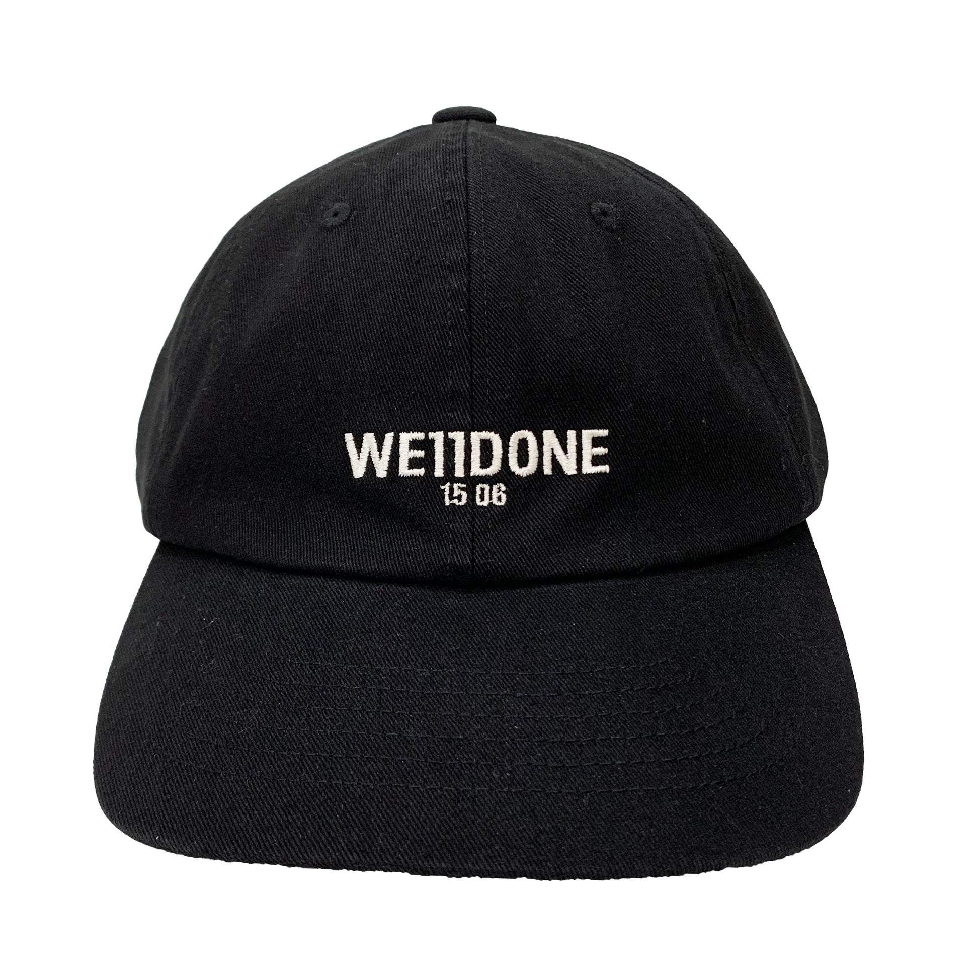 We11done 1506 Basic Logo Cap | Designer code: WDAH322415 | Luxury Fashion Eshop | Lamode.com.hk