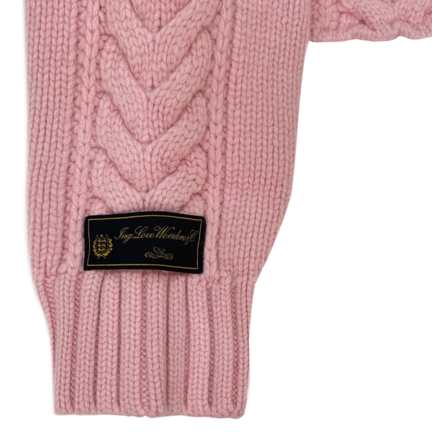 We11done Cable Knitted Sweater | Designer code: WDKT322642 | Luxury Fashion Eshop | Lamode.com.hk