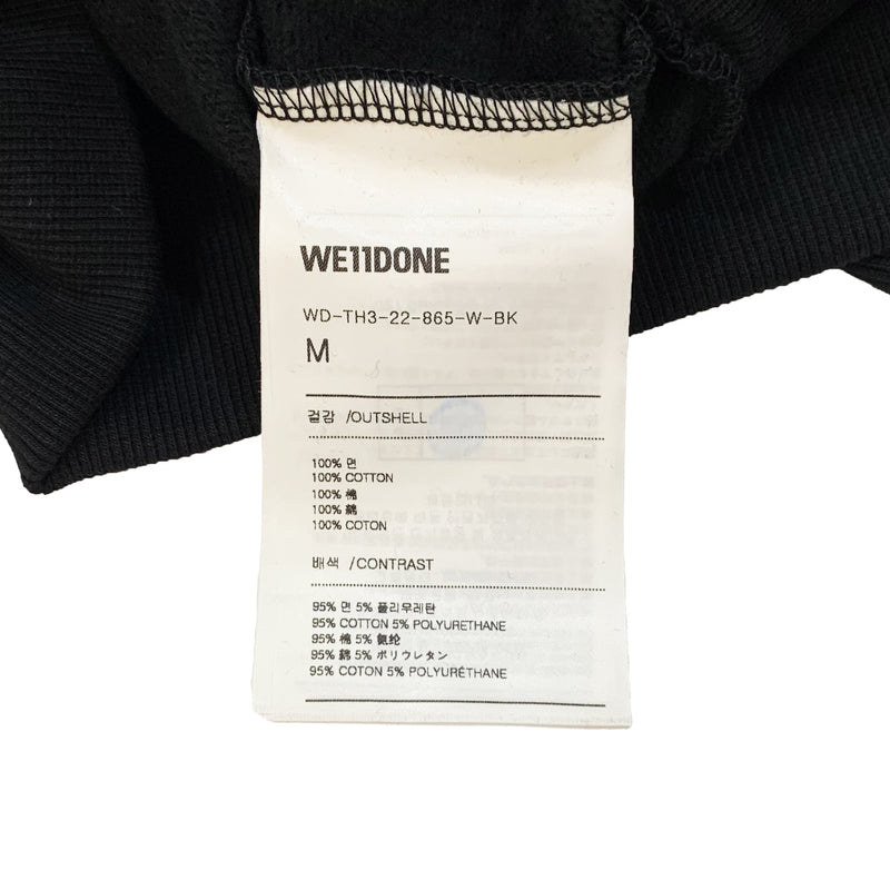 We11done Logo Crop Hoodie | Designer code: WDTH322865  | Luxury Fashion Eshop | Lamode.com.hk