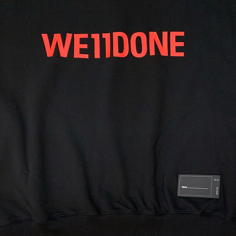 We11done Basic Logo Hoodie | Designer code: WDTH322713  | Luxury Fashion Eshop | Lamode.com.hk