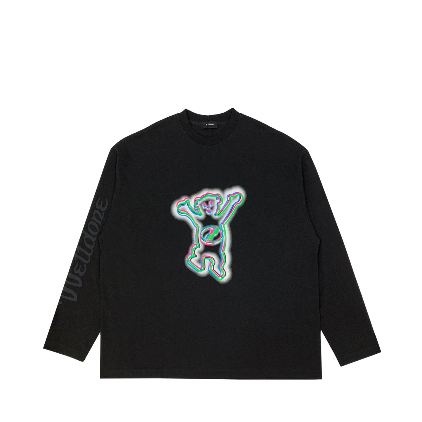 We11done Teddy Bear Print T-Shirt | Designer code: WDTT322833 | Luxury Fashion Eshop | Lamode.com.hk