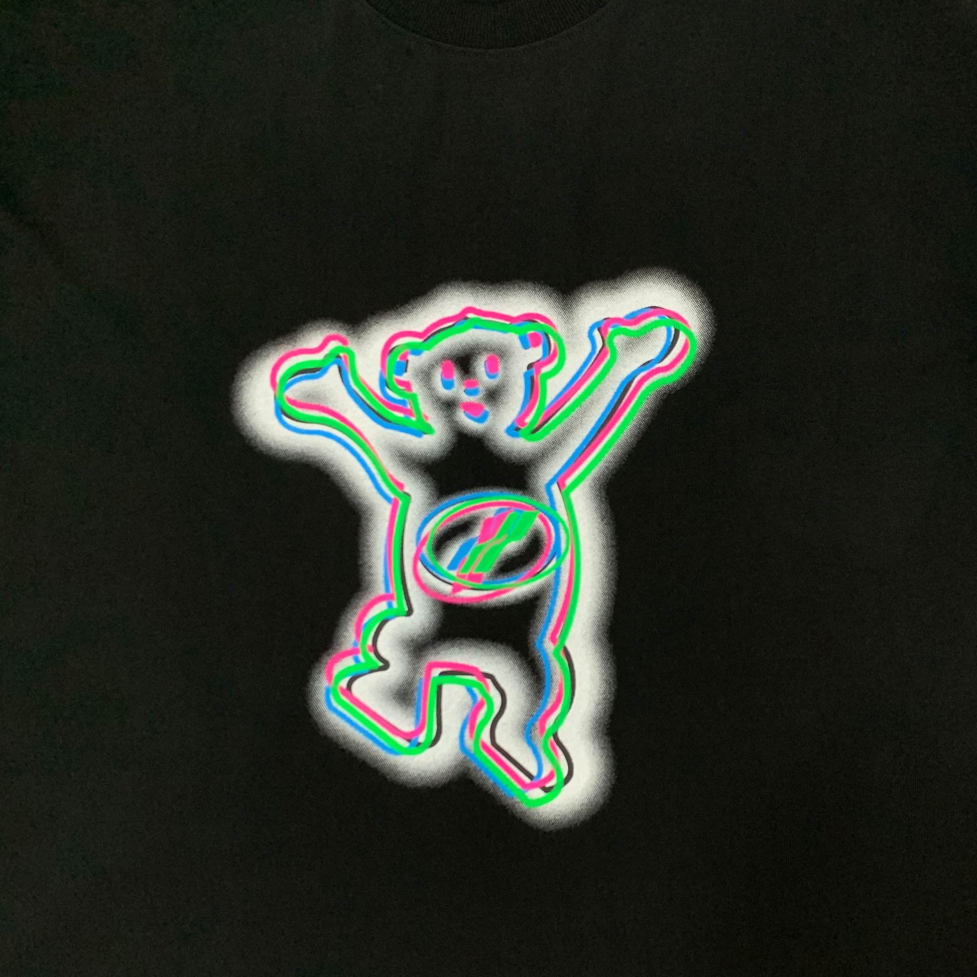 We11done Teddy Bear Print T-Shirt | Designer code: WDTT322833 | Luxury Fashion Eshop | Lamode.com.hk