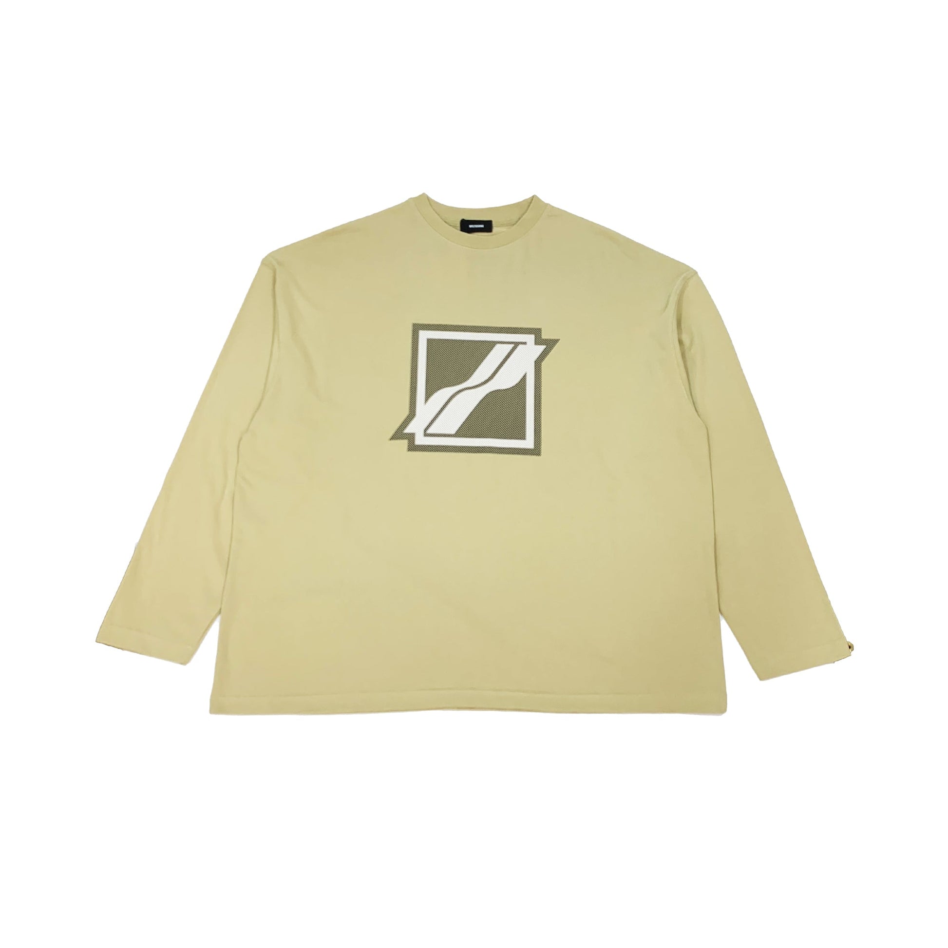 We11done Logo Print LS T-shirt | Designer code: WDTT322712 | Luxury Fashion Eshop | Lamode.com.hk