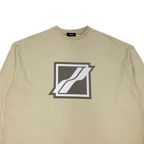 We11done Logo Print LS T-shirt | Designer code: WDTT322712 | Luxury Fashion Eshop | Lamode.com.hk