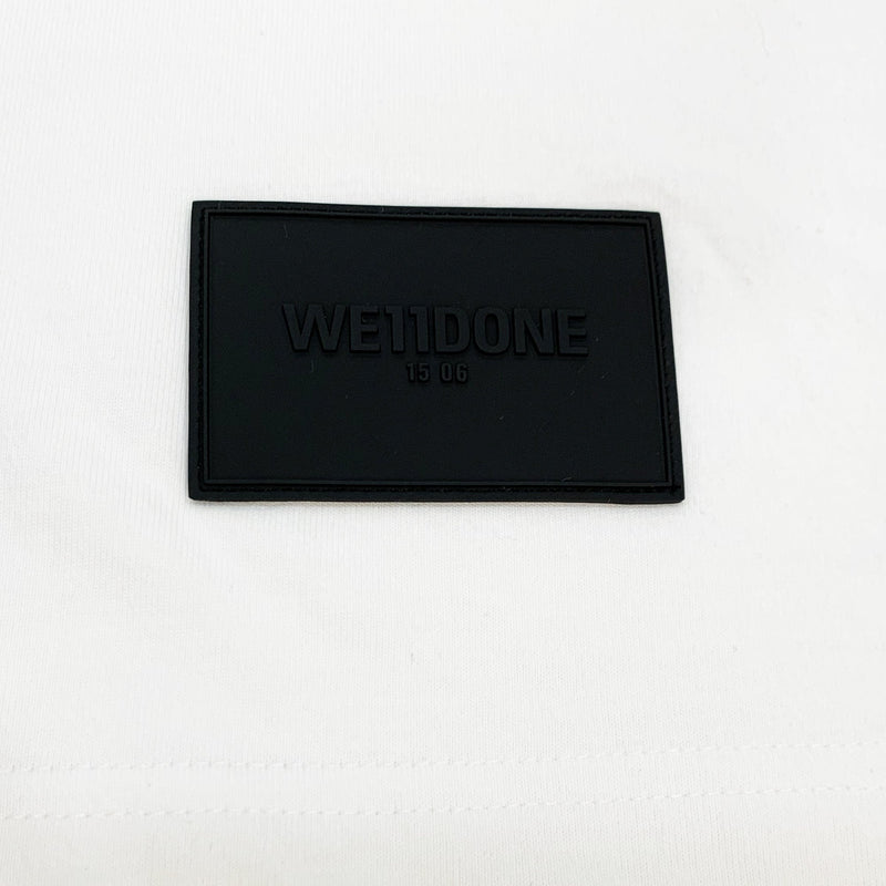 We11done Cursive Logo T-Shirt | Designer code: WDTT322857 | Luxury Fashion Eshop | Lamode.com.hk