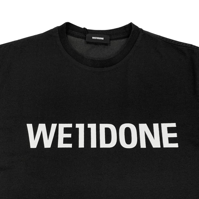 We11done Basic Logo T-shirt | Designer code: WDTT322861 | Luxury Fashion Eshop | Lamode.com.hk