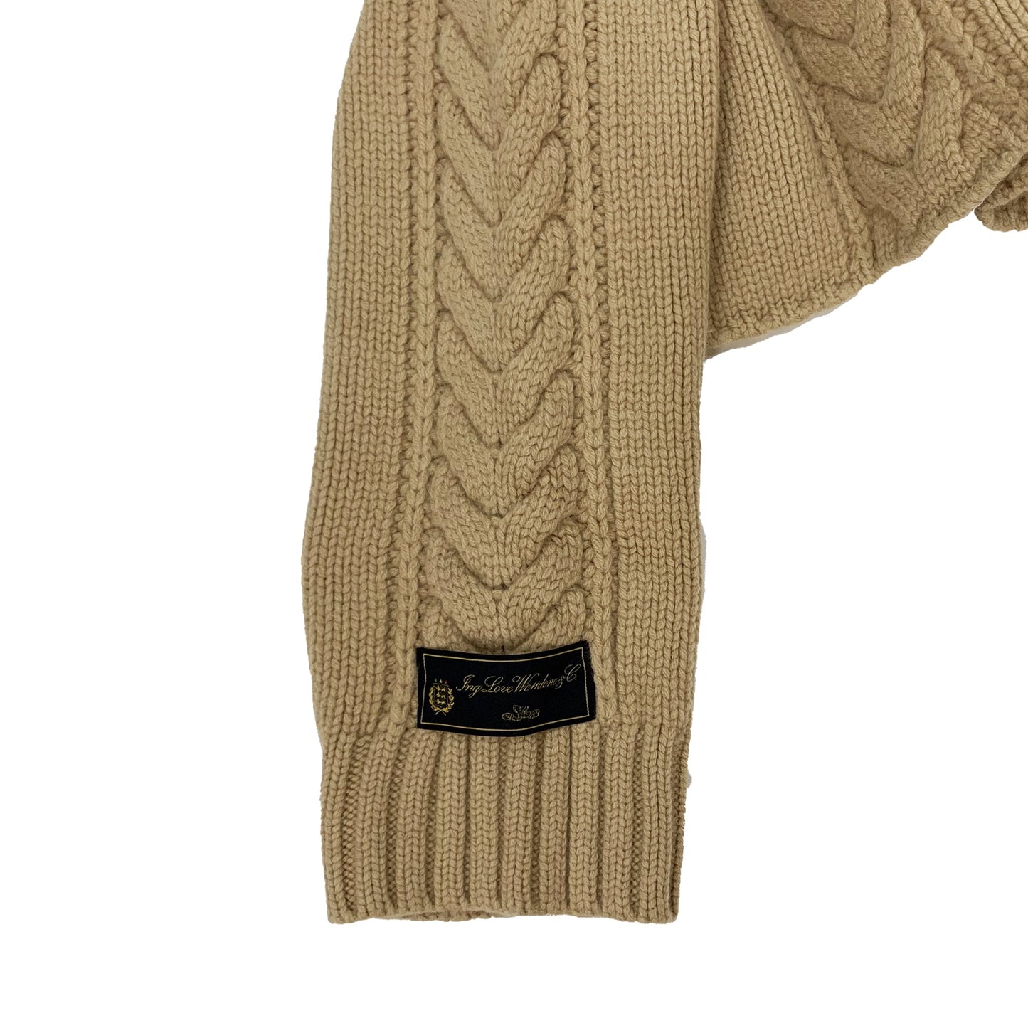 We11done Cable Knitted Sweater | Designer code: WDKT322642 | Luxury Fashion Eshop | Lamode.com.hk