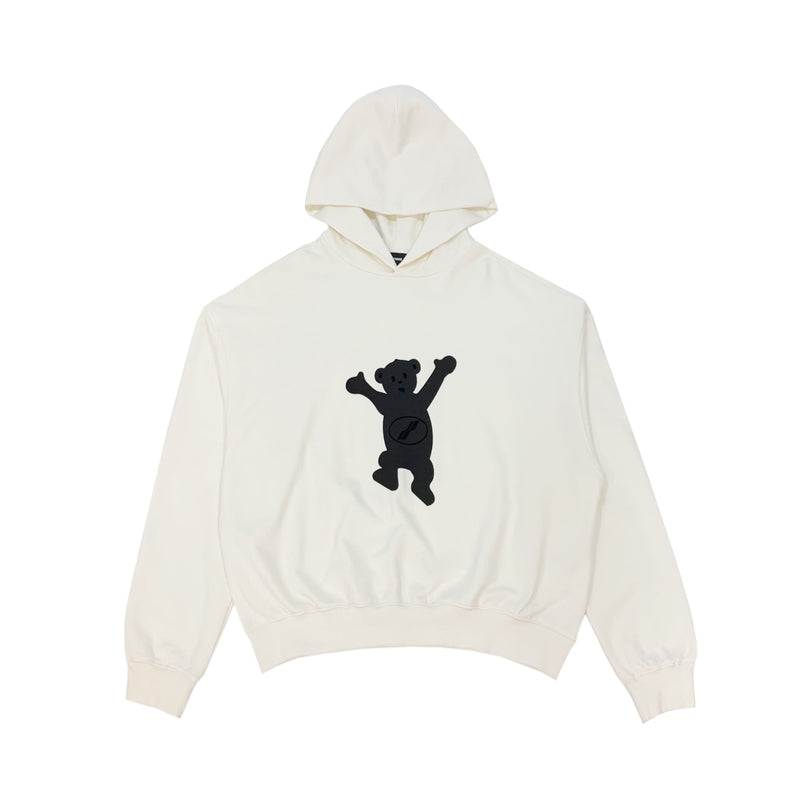 We11done Bear Print Hoodie | Designer code: WDTH322723 | Luxury Fashion Eshop | Lamode.com.hk