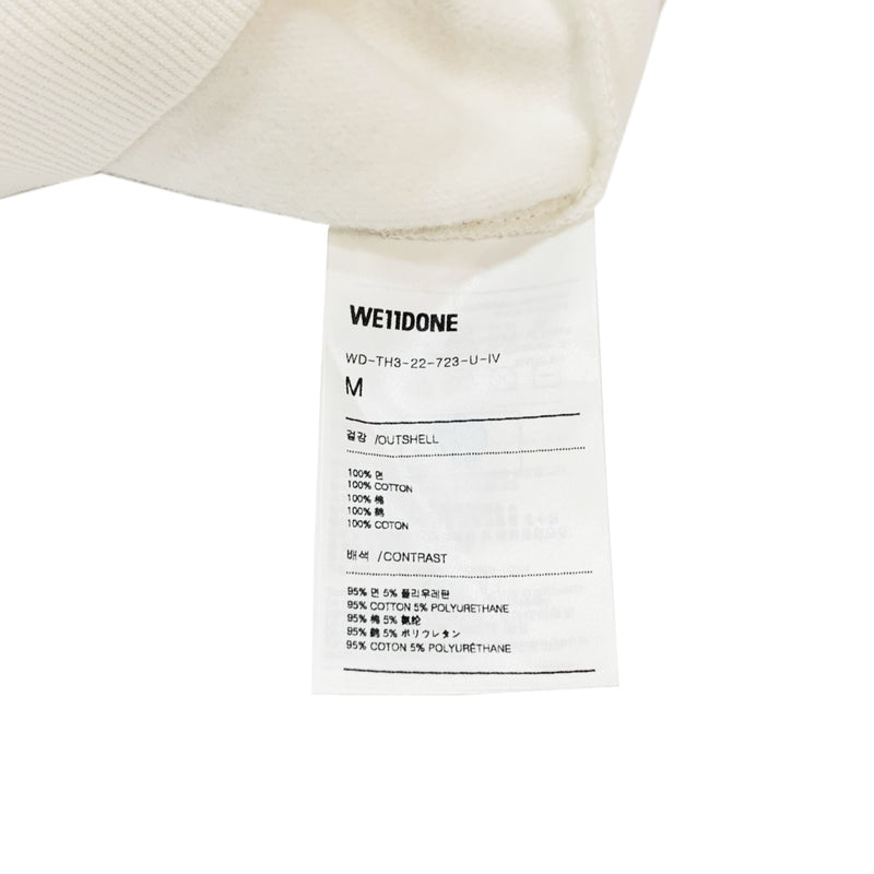 We11done Bear Print Hoodie | Designer code: WDTH322723 | Luxury Fashion Eshop | Lamode.com.hk