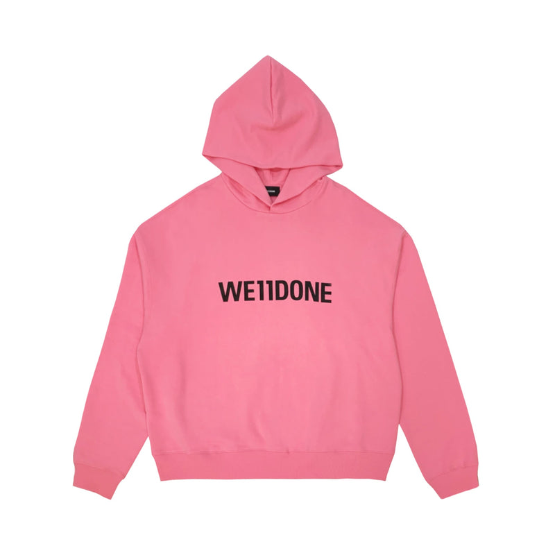 We11done Logo Print Hoodie | Designer code: WDTH322846  | Luxury Fashion Eshop | Lamode.com.hk