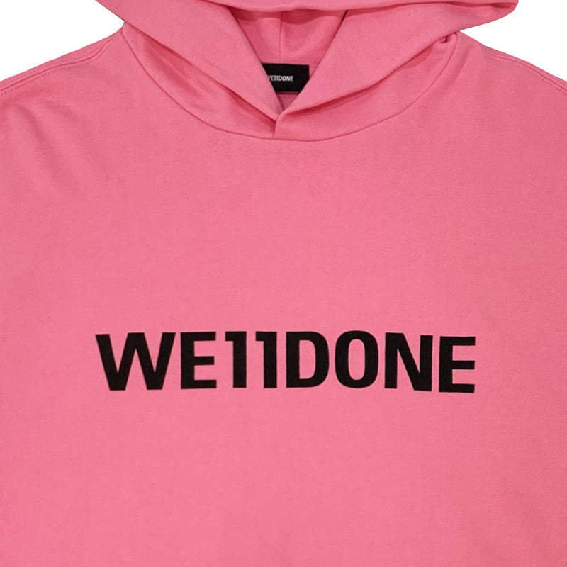 We11done Logo Print Hoodie | Designer code: WDTH322846  | Luxury Fashion Eshop | Lamode.com.hk