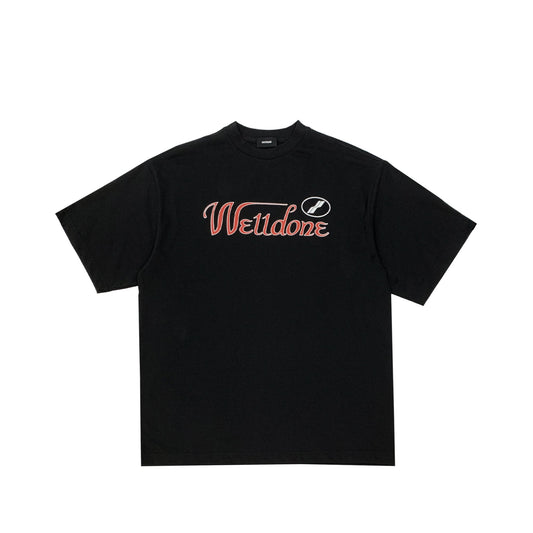 We11done Logo Print T-shirt | Designer code: WDTT322815 | Luxury Fashion Eshop | Lamode.com.hk