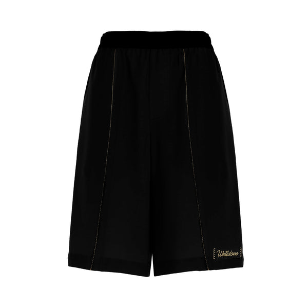 We11done Stitching Track Shorts | Designer code: WDPT021204 | Luxury Fashion Eshop | Lamode.com.hk