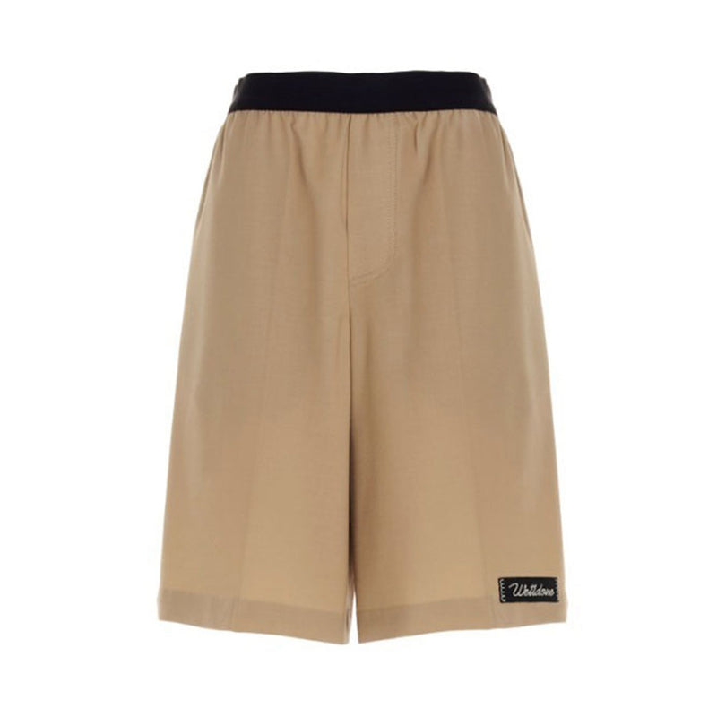 We11done Stitching Track Shorts | Designer code: WDPT021204 | Luxury Fashion Eshop | Lamode.com.hk