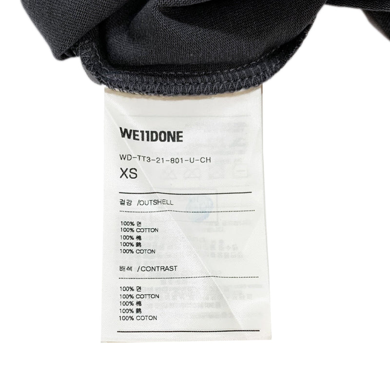 We11done Multi Logo T-Shirt | Designer code: WDTT321801 | Luxury Fashion Eshop | Lamode.com.hk