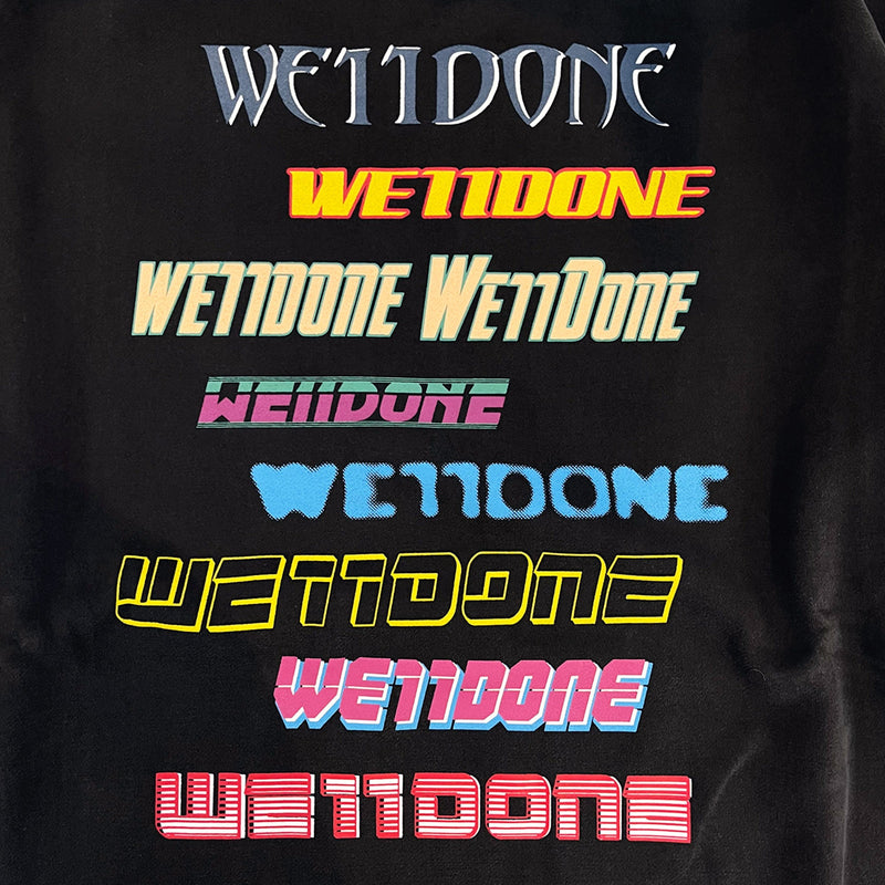 We11done Front Logo Sweatshirt | Designer code: WDTP519114 | Luxury Fashion Eshop | Lamode.com.hk