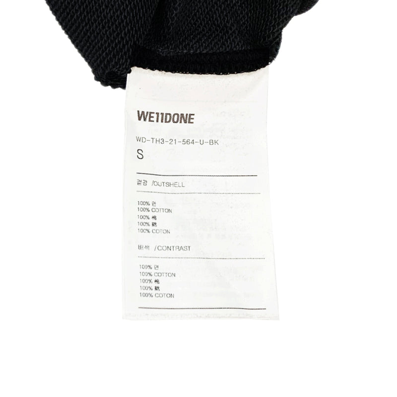 We11done Logo Print Hoodie | Designer code: WDTH321564 | Luxury Fashion Eshop | Lamode.com.hk