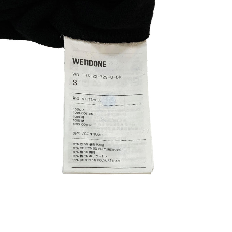 We11done Logo Print Hoodie | Designer code: WDTH322729 | Luxury Fashion Eshop | Lamode.com.hk