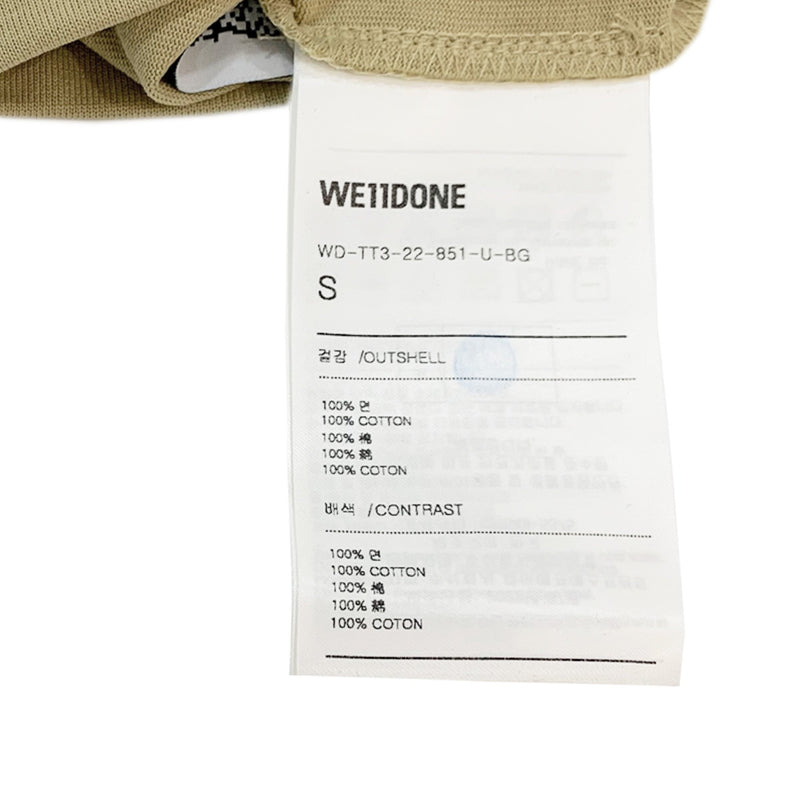 We11done Logo Print T-shirt | Designer code: WDTT322851 | Luxury Fashion Eshop | Lamode.com.hk