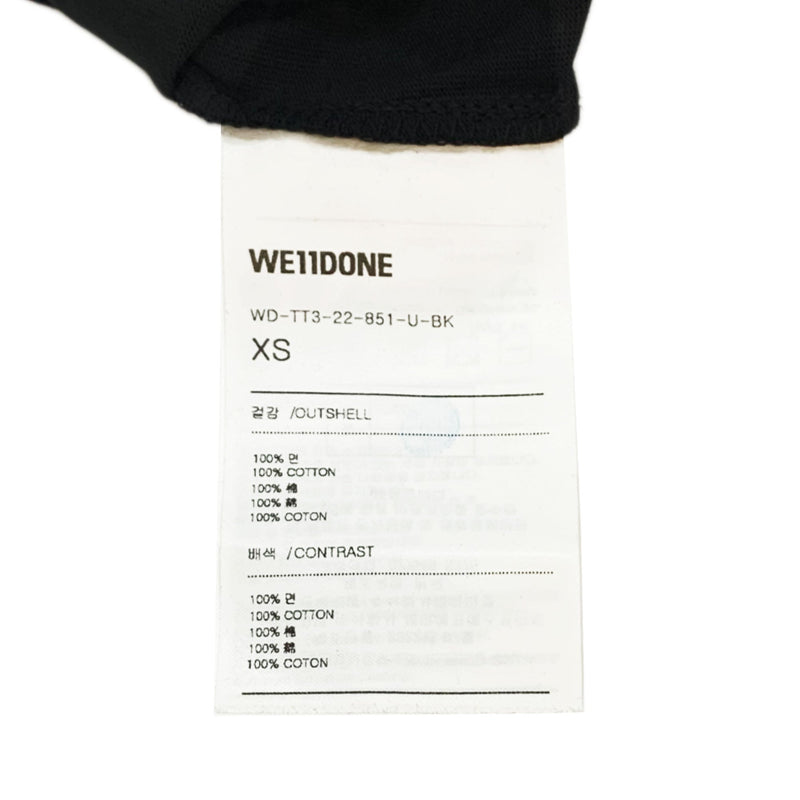 We11done Logo Print T-shirt | Designer code: WDTT322851 | Luxury Fashion Eshop | Lamode.com.hk