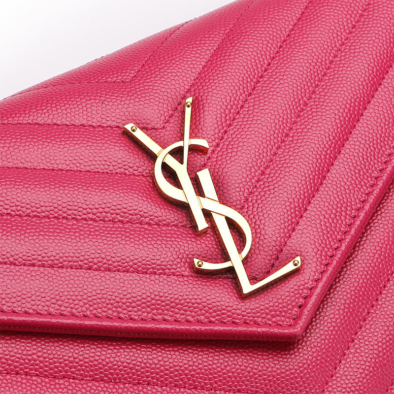 Saint Laurent Monogram Quilted Leather Shoulder Bag | Designer code: 377828BOW01 | Luxury Fashion Eshop | Lamode.com.hk