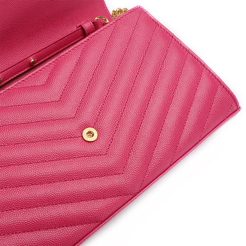 Saint Laurent Monogram Quilted Leather Shoulder Bag | Designer code: 377828BOW01 | Luxury Fashion Eshop | Lamode.com.hk