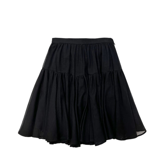 Saint Laurent Ruffle Skirt | Designer code: 549905Y594S | Luxury Fashion Eshop | Lamode.com.hk