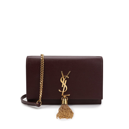 Saint Laurent Kate Tassel Chain Bag | Designer code: 452159BOW0J | Luxury Fashion Eshop | Lamode.com.hk