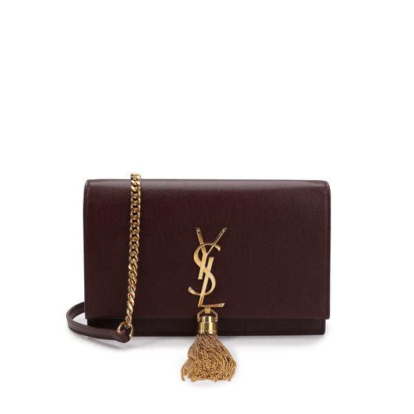 Saint Laurent Kate Tassel Chain Bag | Designer code: 452159BOW0J | Luxury Fashion Eshop | Lamode.com.hk